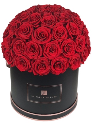 Large Dome-Shaped Long Lasting Rose Bouquet in a Box